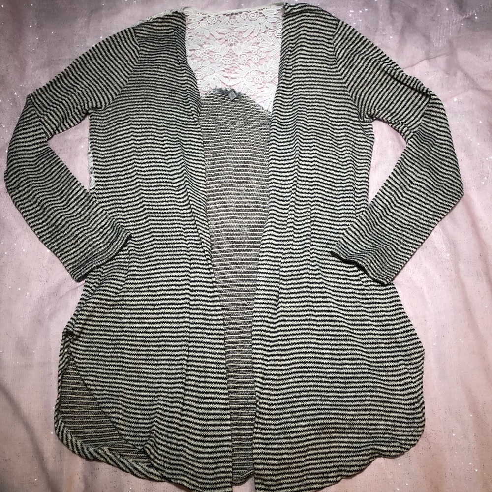 🐚Knitted Striped Cardigan🐚